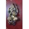 Tableau Ganesh Rouge et Or - 60x60 - TB045