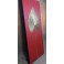 Tableau Feuille de Bouddha Rouge/noir et Or - 70X30 - TB049