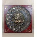 Tableau Ganesh Rouge et Or - 60x60 - TB060