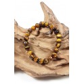 Bracelet de Pierres Oeil de Tigre 8 mm