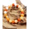 Bracelet de Pierres d'Agate Light Orange - 8 mm