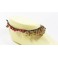Bracelet de cheville en laiton et Corail - BRC014