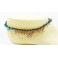Bracelet de cheville en laiton et Turquoise - BRC018
