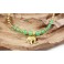 Bracelet Ethnique en laiton et Aventurine - BR095