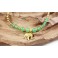 Bracelet Ethnique en laiton et Aventurine - BR095