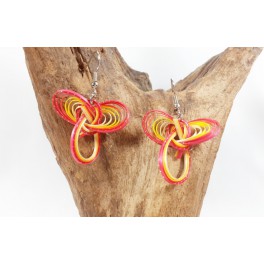 Boucles d'oreilles en Bambou (059)