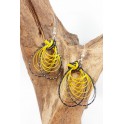 Boucles d'oreilles en Bambou (066)