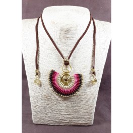 Collier Ethnique en laiton - CL043