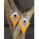 Boucles d'oreilles en Bambou (038)