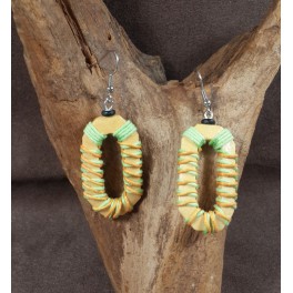 Boucles d'oreilles en Bois de Manguier (013)