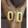 Boucles d'oreilles en Bambou (038)