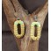 Boucles d'oreilles en Bois de Manguier (013)