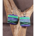 Boucles d'oreilles en Bois de Manguier (014)