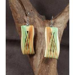 Boucles d'oreilles en Bois de Manguier (023)