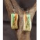 Boucles d'oreilles en Bois de Manguier (023)