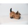 Petit chat sculpté en bois de Suar N°16
