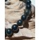 Bracelet de pierre Obsidienne oeil céleste 8 mm