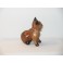 Petit chat sculpté en bois de Suar N°20