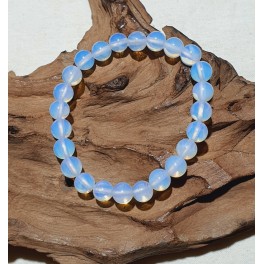 Bracelet de pierre Opaline 8 mm