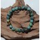 Bracelet de pierre Turquoise d'Afrique 8 mm