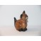 Petit chat sculpté en bois de Suar - N°23