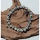 Bracelet de pierre Jaspe Dalmatien 8 mm