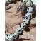 Bracelet de pierre Jaspe Dalmatien 8 mm