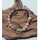 Bracelet de pierre Rhodochrosite 8 mm