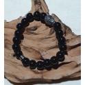 Bracelet de pierre Obsidienne 10mm