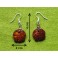 Boucles d'oreilles en noix coco "Chang"