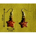 Boucles d'oreilles en noix coco "Dao"