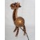 Lampe Girafe 40cm en Noix de Coco