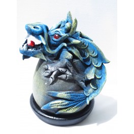 Cône Brûle Encens Dragon Bleu