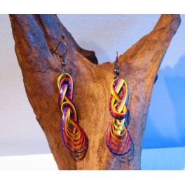 Boucles d'oreilles en Bambou (031)