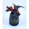 Cône Brûle Encens Dragon Volant Rouge