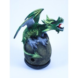 Cône Brûle Encens Dragon Volant Vert