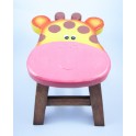 Tabouret Tête de Girafe