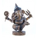 Statue de Ganesh en Teck