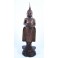 Statue de Bouddha Pang Umbat en Teck