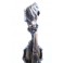 Sculpture de musicien en teck 46 cm - "MZ-001"