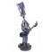 Sculpture de musicien en teck 44 cm - "MZ-005"