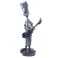 Sculpture de musicien en teck 44 cm - "MZ-005"