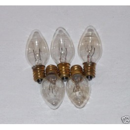 Lot de 5 ampoules E12 - 220v