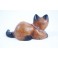 Petit chat sculpté en bois de Suar - N°36