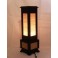 Lampe en Bois Motifs Thai