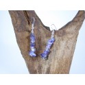 Boucles d'oreilles Amethyste