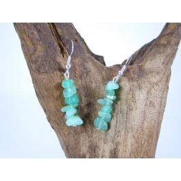 Boucles d'oreilles en Aventurine