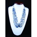 Collier de pierres en "Lapis Lazuli"