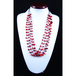 Collier de pierres de Corail