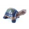 Tortue terrestre sculpté en bois de Suar - 19x10